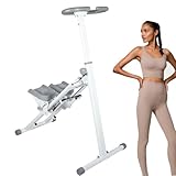 Stepper für das Heimtraining im Fitnessstudio, Version Vertical Climber für Ganzkörpertraining, kompakter, zusammenklappbarer Cardio-Übungs-Climber mit erweiterter Schrittweite, verstellbarem Lenker
