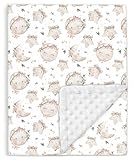 Babydecke - Kinderbettdecke - Baby Bettdecke Aus Weicher Oeko-tex Baumwolle - 100x135 - Kuscheldecke Kinder - Geburtsgeschenk Junge Mädchen - Babydecke Mit Noppen - Baby Bettwäsche - Baumwolldecke