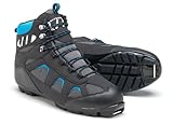 Whitewoods 2024 Unisex-Erwachsene 302 NNN Nordic Cross Country XC Touring Adventure Isolierte Skischuhe, Schwarz/Blau, 40