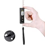 POPOMAN Laser Entfernungsmesser 30M, Laser Messgerät Digital mit LCD Hintergrundbeleuchtung, Typ-C wiederaufladbar, 5Messmodi Entfernung/Fläche/Volumen/Pythagoras/Kontinuierlich Messung, IP54 - A8Nano