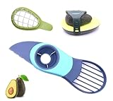 Avocado Cutters 3 Stück Set Avocado Slicer, Messer, Schäler, Entkerner, Würfel, Würfel, Avocado Keeper, Aufbewahrung, Avocado Cutters Set