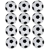 Supvox 12 Stück Tischfußball Zubehör Party Ersatz Kleines Fußballspiel Zubehör Buntes Tischfußball Zubehör Für Große Mengen Tischfußballbälle Weiches Zubehör Schweben Über Den