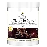 L-Glutamin Pulver - 750g - proteinogene Aminosäure - 100% pur ohne Zusatzstoffe - hochdosiert und vegan - deutsche Apothekenqualität | Warnke Vitalstoffe