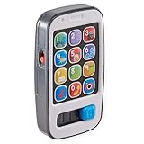 FISHER-PRICE Lernspaß Smartphone - interaktives Kinderspielzeug mit 20+ Liedern und Geräuschen, fördert Feinmotorik und Hand-Augen-Koordination, spricht deutsch, ab 6 Monaten/ 1 Jahr, BHB90