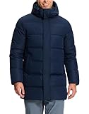 Pioneer Camp Daunenjacke Herren Winter Lange Daunenmantel Herren Steppmantel Mit Kapuze Warm Wintermantel Winterparka