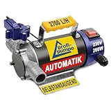 230V- DIESELPUMPE Heizölpumpe Biodiesel-Pumpe Universal Automatic DIESEL STAR 160 ELEKTRO FASSPUMPE mit 230V Anschluss, Leistungsstarker MOTOR mit Kupferwicklung 2stk. hochwertigen Messingtüllen.