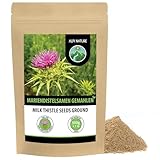 Alpi Nature Mariendistel Pulver 500g, Mariendistelsamen gemahlen, Mariendistel Samen gemahlen