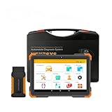 OBD2 Diagnosegerät, Auslesegerät Auto mit 17+ Resets Und Volle Systemdiagnose, Bi-Direktionale Diagnosegerät für Alle Fahrzeuge, Fehlerauslesegerät KFZ für Öl/SAS/DPF/EPB/ABS-Blutung/Battery Reset