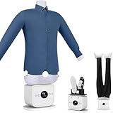 Hemdenbügler Automatisch – Bügelpuppe & Bügelautomat für Hemden und Hosen, Heißluft-Trockner 1400 W für den Haushalt