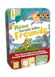 Meine tierisch tollen Freunde: Das etwas andere Kindergarten-Freundebuch. 40 Freunde-Sammelkarten zum Ausfüllen