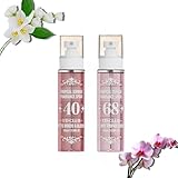 Parfüm Bodyspray Damen, Fruchtiges Body Mist, Long Lasting Fragrance Spray, Hair and Body Fragrance Mist, Parfum Damen Set, Feuchtigkeitsspendende Befeuchtet die Haut (2PCS-B)