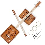 Topnaca Zigarrenbox-Gitarre 3-saitige DIY-Gitarre Kit Stimmbar GDG mit Pickup Angeschlossene Externe Soundbox Klassisches Design für Blues Band Country-Musik-Show Familie Individuelle Leistung