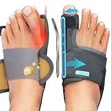 TENICORE Hallux Valgus Korrektur Mit 2 Winkeleisen Zehenspreizer Zehenschutz 1 Paar Hallux Valgus Schiene Socken Bandage