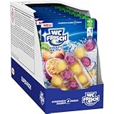 WC FRISCH Kraft Aktiv Duftspüler Früchtezauber 9er Set (9 x 150 g) – WC-Reiniger mit fruchtigem Duft & 4-facher Aktivstoff-Kombination, WC-Duftsteine für 24/7 Frische & sichtbare Reinigung