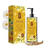 Single Agent Floral Dye, Nourishing Plant-Based Hair Color, Haarfärbeshampoo für Graues Haar, Sofort Haarfarben Shampoo, langanhaltendes Haarfarben-Shampoo für Frauen und Männer (Kastanienbraun)