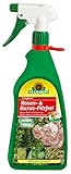 Neudorff Fungisan Rosen- und Buxus-Pilzfrei – Anwendungsfertiges Spray zur Bekämpfung von Pilzkrankheiten an Rosen, Buxus und Zierpflanzen, vegan, 1 Liter