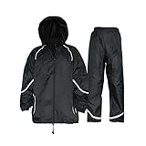 Salzmann Regenanzug - Wasserabweisend und winddicht - Hergestellt mit 3M Scotchlite