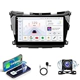 Android 14 Autoradio for Nissan Murano 2015–2017 | HD-Touchscreen, kabelloses CarPlay & Auto, GPS-Navigation, 4G LTE, Plug-Play mit Rückfahrkamera