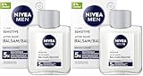 NIVEA MEN Sensitive After Shave Balm (Packung mit 2)