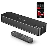 ULTIMEA 2.1 Kanal Soundbar für TV Geräte mit integriertem Subwoofer, APP-Steuerung, All-in-One Soundbar für Fernseher, TV-Lautsprecher mit verstellbarem Bass, Bluetooth 5.3 TV Sound Bar, Solo B30 Pro