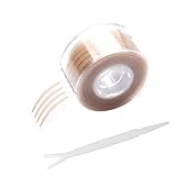 600 Stück Schlupflider Stripes Unsichtbar Augenlid Stripes Unsichtbar,Wasserdicht Schlupflid Eyelid Tapes,Augenlidstraffung Unsichtbares Doppeltes Mesh-Doppelaugenlidband, Inklusive Pinzette