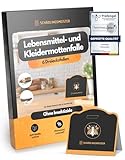 SCHÄDLINGSMEISTER® Mottenfalle - 6 Stück - Pheromonfalle mit hoher Wirksamkeit - Gegen Lebensmittelmotten & Kleidermotten - (2 in 1 Mottenfalle) - Lebensmittelmotten Falle - Mottenfalle Kleidermotten