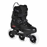 Powerslide Inline Skate Next Core Black 110, für Urban und Fitness, für Damen und Herren Gr. 36-47 (40-41)