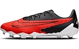 NIKE Herren Phantom GX Academy FG/MG Sneaker, Bright Crimson Black White, 44.5 EU