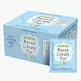 MADENA BasenCitrate Pur Sachets nach Apotheker Rudolf Keil, 60 Portionsbeutel - Basenpulver, Magnesium, Zink, Kalium, Calcium, plus viel Vitamin D3, Ohne Natrium, Bei Sport - Diät - Basenfasten