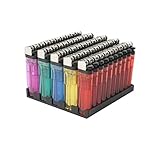 BOB Einwegfeuerzeuge 50er-Display aus dem Hause von Campingman Bunt