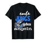 Angler Coole Jungs Gehen Angeln Fischen Fischer Fische T-Shirt