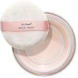 M. Asam Magic Finish Setting Powder Final Touch Bare Skin (15g) - Perfektionierendes Loses Puder Für Perfektes Make Up, Mit Hyaluron, Schwerelose Textur