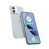 Motorola Mobility Moto g84 5G (6,5'-FHD+-Display, 50-MP-Dual-Kamera, 12/256 GB, 5000 mAh, Android 13) Marshmallow Blue (veganes Kunstleder), inkl. Schutzcover [Exklusiv bei Amazon]