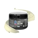 DR. WACK S100 Leder-Balsam 250 ml - Lederpflege mit Jojobaöl & Bienenwachs - Farbauffrischung Motorradbekleidung - Schutz vor Nässe & Alterung - Für Matt- & Glattleder - Hochwertige Motorradpflege