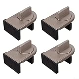 Kindersicherung, verstellbare Fenstersicherungen, 4 Stück, entworfen für Schiebefenster und Türen, einfache Installation