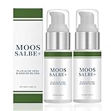 Moossalbe Plus, 2025 Neu Moossalbe Gesicht Falten Testsieger, Moossalbe gegen Mundfalten, Aktiv Hautreparatur Moossalbe, Mooscreme mit Aloe Vera gegen Falten, Antifaltencreme Soforteffekt (B x2, 100g)