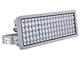 Rugging LED Strahler Flutlichter LED 100W Superhell Strahler Außen 10000lm Flutlichtstrahler 6500K IP67 Wasserfest Außenstrahler für Sportplatz Rasenflächen