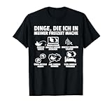 Dinge Die Ich In Meiner Freizeit Mache Angel Angeln Fischen T-Shirt