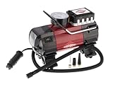 AIRPRESS Luftkompressor für Auto, 12 V, tragbarer Mini-Kompressor, 27 l/min, ölfrei, mit Manometer, für Auto und Motorrad, mit langem Kabel, hohe Leistung