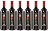 Imiglykos rot Cavino 6x 0,75l Flasche | Lieblicher Rotwein aus Griechenland | 11% Vol. | + 20ml Jassas Olivenöl