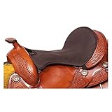 Acavallo Gelpolster Western Dri-Lex - braun