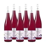 KATLENBURGER - Fruchtweinschorle schwarze Johannisbeere | Natürlich-leichte und fruchtige Schorle aus Katlenburger Fruchtweinen. Ideal für Sommerabende. Inhalt: 6x 0,75l mit 5% vol.