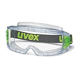 Uvex 9301714 Ultravision Vollsichtbrille - Schutzbrille - Überbrille für Brillenträger - Innen beschlagfrei