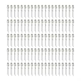 Jotekonoby Super helle 3 mm einzelne LEDs, kuppelförmiger Stil, Leuchtdioden, transparente Glühbirne, mehrere Farboptionen, 10000–12000 mcd, 1000 Stück (blau)