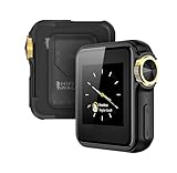 HIFI WALKER H2 Mini Hi-Res MP3 Player mit Bluetooth aptX und DSD DAC, Musikplayer mit Touchscreen, unterstützt FLAC, tragbarer Digital Audio Player mit 64GB, erweiterbar auf 512GB für HiFi-Musikgenuss