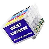 MEAKTSMI Wiederverwendbare 604XL Tintenstrahl Nachfüllpatronen Mit Permanentchip Für XP-4205 WF2910 WF2930 WF2935 WF2950 Drucker
