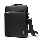 tomtoc 360° Laptoptasche für 13 Zoll MacBook Air 2024-2018 M3/A3113 M2/A2681 M1/A2337, 13-Zoll MacBook Pro M2/A2686 M1/A2338, 13' Surface Pro 11 Copilot+ PC, Wasserabweisend Laptop Schultertasche