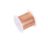 Kupferlackdraht, permanente Motorisolationsspule, Polyurethan-Kupferdraht, Transformator, Elektromagnet, experimentelles Material, 10/150/20/100 Meter, 1 Stück(Diameter 0.38mm 15M)