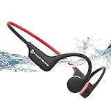 BADENBURG S3 Knochenschall Kopfhörer, Schwimmen Kopfhörer IP68 Wasserdicht,Bluetooth 5.3,Open Ear Sport Kopfhörer mit 32GB Speicher MP3,Perfekt zum Schwimmen,Laufen,Radfahren(Schwarz)