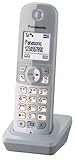 Panasonic KX-TGA681EXS Mobilteil für KX-TG68xx Serie inkl. Ladeschale perl-Silber